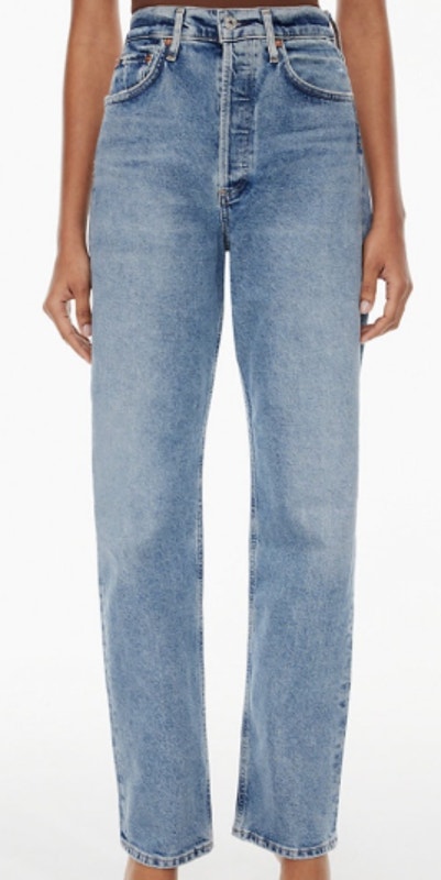 Citizens Of Humanity Eva Relaxed Straight Leg Organic Cotton Jeans Sz 23